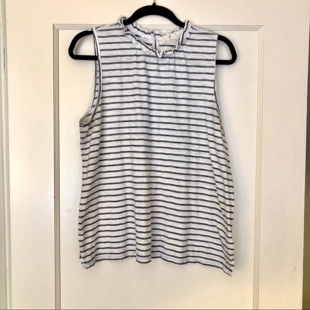Striped Anthropologie tank
